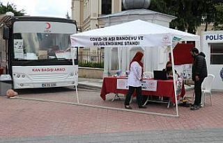 Aşıya karşı vatandaşları bilinçlendirmek için...