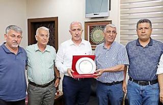 ASKF’DEN Başkan Gültak’a teşekkür plaketi