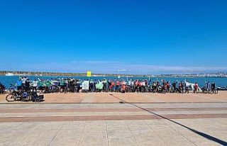 Atakumlular ‘temiz çevre’ için pedalladı