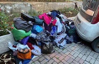 Ataşehir’de tekstil kumbarasını soyan hırsızlar...