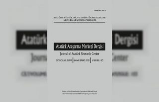 Atatürk Araştırma Merkezi Dergisi’nin 103’üncü...