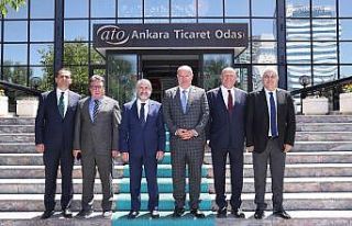 ATO Başkanı Baran, Hazine ve Maliye Bakan Yardımcısı...