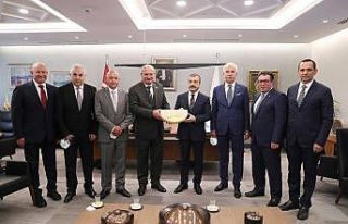 ATO heyetinden Merkez Bankası Başkanı Şahap Kavcıoğlu’na...