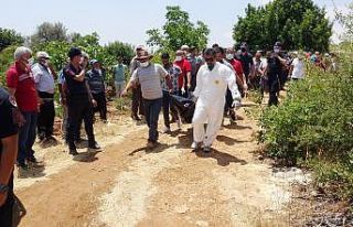 Ayaklarını çapa motoruna kaptıran çiftçinin...