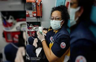 Aydınlı minikler ve annelerin imdadına Acil Servis...