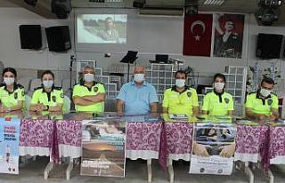 Aydınlı şoförlere emniyet kemerinin önemi anlatıldı