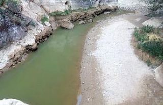 Ayvacık Çayı ve Kısık Kanyonu kuraklığa teslim...