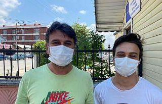 Baba oğul YKS sınavına birlikte girdi
