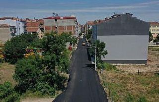 Bafra’da asfalt çalışmaları