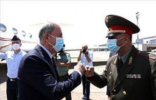 Bakan Akar, Tacikistan’da