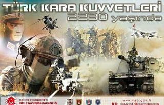 Bakan Akar’dan Kara Kuvvetlerinin 2230’uncu kuruluş...