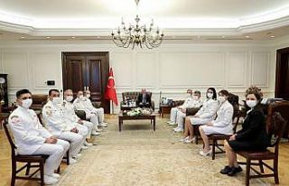 Bakan Soylu, Sahil Güvenlik Komutanlığı heyetini...