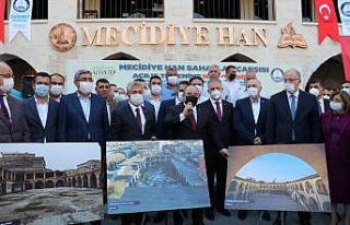 Bakan Varank, Tarihi Mecidiye Han’ın açılışını...