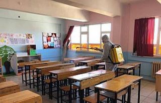 Balıkesir’de LGS öncesi okullar dezenfekte edildi