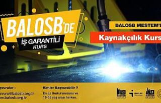 BALOSB’dan iş garantili kurs