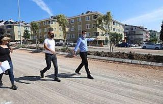 Bandırma’da asfalt ve yol yapım çalışmaları...