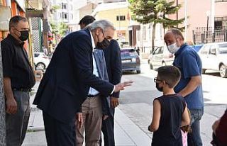 Başkan Bakkalcıoğlu, vatandaşlarla bir araya geldi