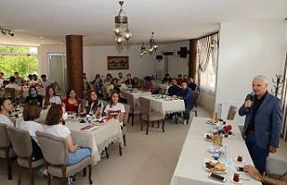 Başkan Bilgin gençlerle bir araya geldi