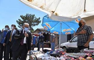 Başkan Büyükkılıç, Yemliha, Ebçi ve Mahzemin’de...