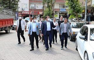 Başkan Canpolat yerinde çözümler için sahada