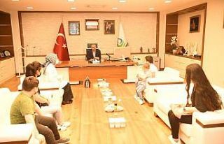 Başkan Çiftçi’ye anlamlı hediye