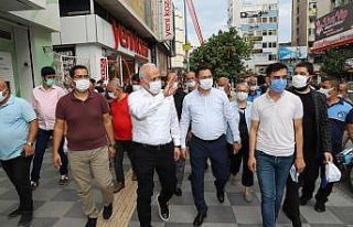 Başkan Gültak esnafla bir araya geldi