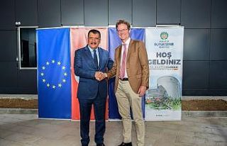 Başkan Gürkan ve Büyükelçi Landrut, lisanslı...