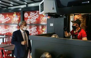 Başkan Işık esnafları ziyaret etti