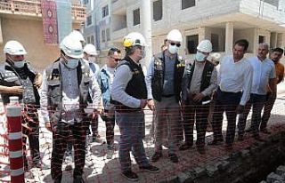Başkan Kuş doğalgaz çalışmalarını yerinde...