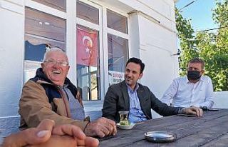 Başkan Makas’tan Gökçeada ziyaretleri