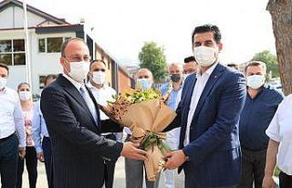 Başkan Örki, AK Parti yönetimini ağırladı