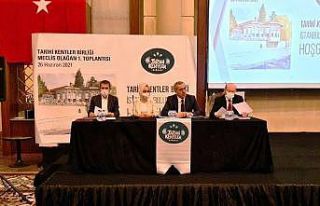 Başkan Özcan, Tarihî Kentler Birliği Meclisi Divan...