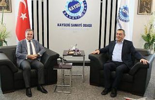 Başkan Özdoğan’dan KAYSO’ya ziyaret