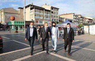 Başkan Özlü Cedidiye Projesi için sahada