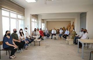 Başkan Özlü’den, Güzel Sanatlar Fakültesine...