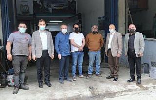 Başkan Tavlı, sanayi esnafı ile buluştu