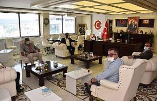 Başkan Vekili Manav’a meclis üyelerinden ziyaret