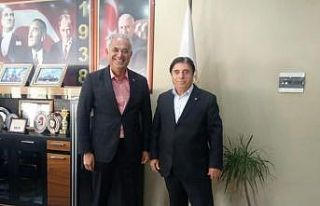 Başkan Yaman, gün boyu ziyaretçileri kabul etti