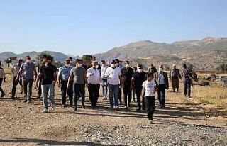 Başkan Yarka’nın saha incelemesi devam ediyor