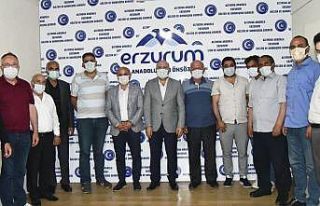 Başkanlardan Erzurumlular’a ziyaret