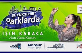 Başkent’te ilk konser Işın Karaca’dan