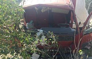 Başkent’te kamyonet dört takla attı: 1’i ağır...