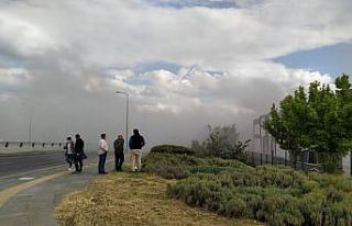 Başkent’te korkutan yangın