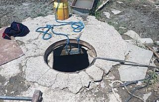 Başkent’te kuyuya düşen ineği itfaiye kurtardı
