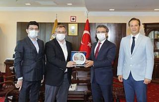 Başsavcı Karabacak, Rektör Tabakoğlu’na veda...