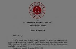 Başsavcılıktan Mehmet Kaplan’ın ev hapsi ile...
