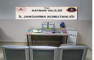 Batman’da kumar baskını: 57 bin 264 TL para cezası...