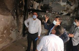 Batman’da yangında evi yanan Rinde ninenin evi...