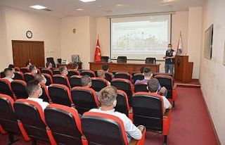 Bekçilere afetlere karşı bilinçlendi