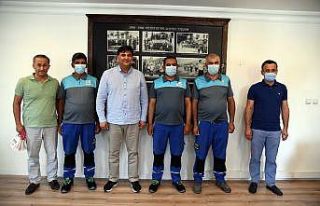 Belediye Başkanı Karaca, gönlü güzel temizlik...